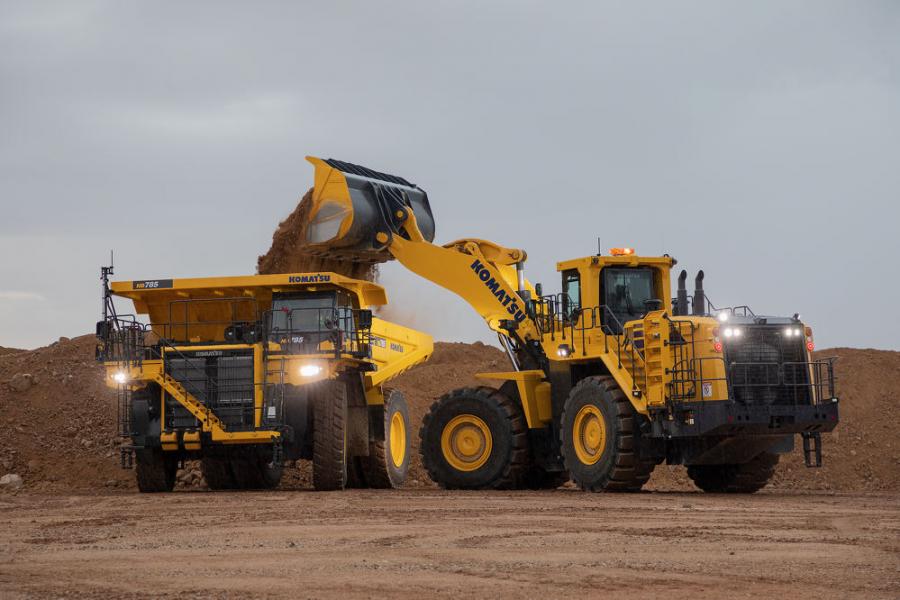 Komatsu America's New HD785-8 Off-Highway Truck with High Horsepower