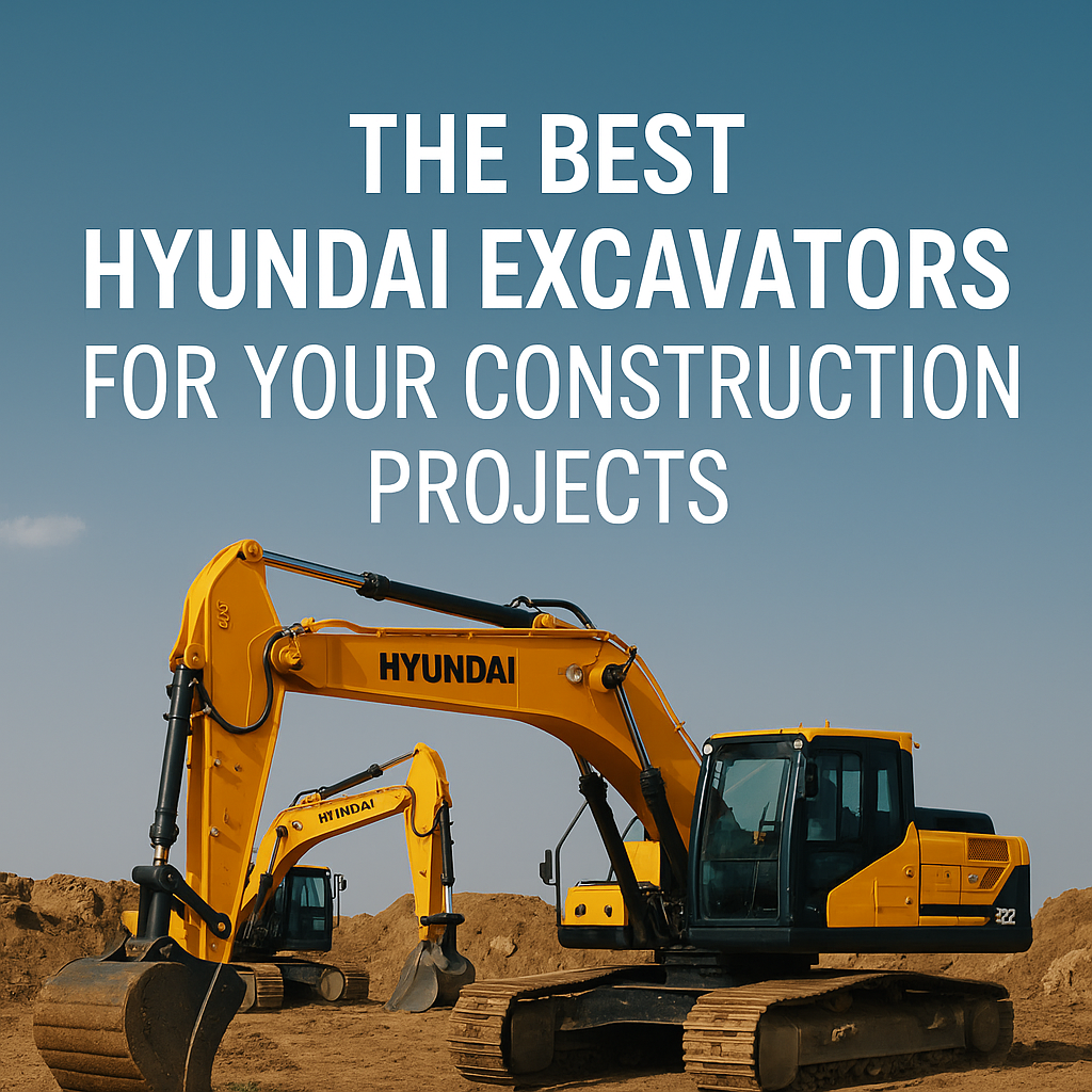 The Best Hyundai Excavators for Your Construction Projects