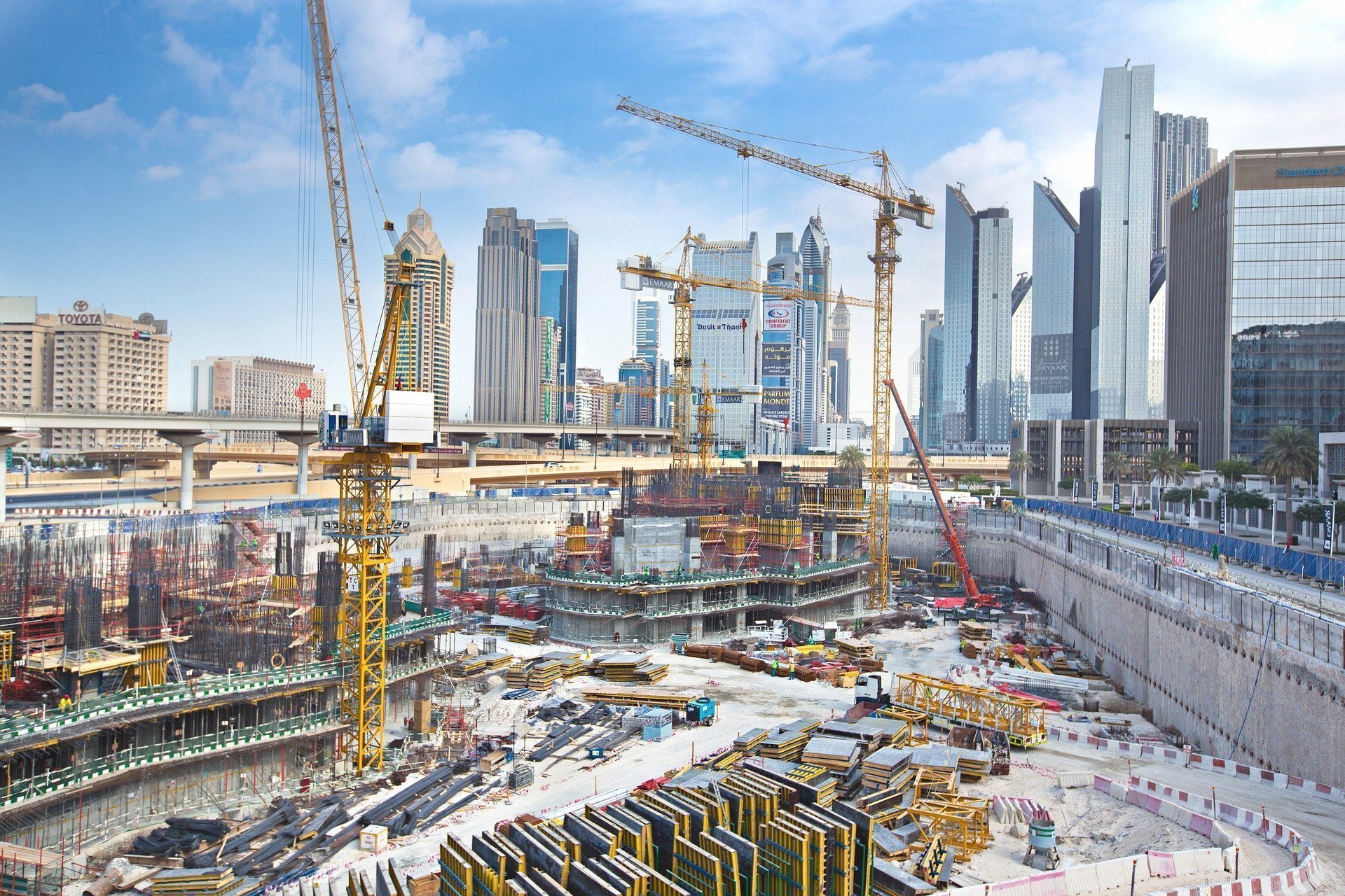 Tower Cranes installation